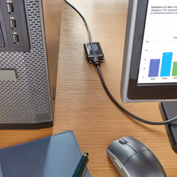 Tripp Lite P134-06N-VGA-V2 câble vidéo et adaptateur 0,15 m DisplayPort VGA (HD15) Noir - Vue supplémentaire 6