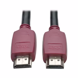 Tripp Lite P569-010-CERT, 3 m, HDMI Type A (Standard), HDMI Type A (Standard), 4096 x 2160 pixels, 18 Gbit/s, Noir, Magenta