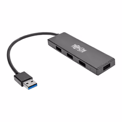 Tripp Lite U360-004-SLIM, USB 3.2 Gen 1 (3.1 Gen 1) Type-A, USB 2.0, USB 3.2 Gen 1 (3.1 Gen 1) Type-A, 5000 Mbit/s, Noir, Chi ...