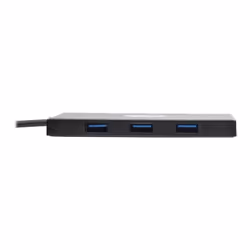 Tripp Lite U360-004-SLIM hub & concentrateur USB 3.2 Gen 1 (3.1 Gen 1) Type-A 5000 Mbit/s Noir
