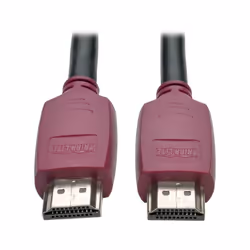 Tripp Lite P569-015-CERT, 4,6 m, HDMI Type A (Standard), HDMI Type A (Standard), 18 Gbit/s, Bourgogne