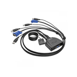 Tripp Lite B032-VU2 commutateur écran, clavier et souris Noir