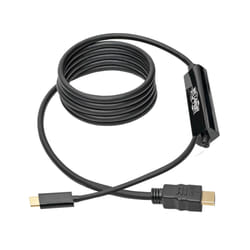 Tripp Lite U444-006-H câble vidéo et adaptateur 1,8 m USB Type-C HDMI Noir