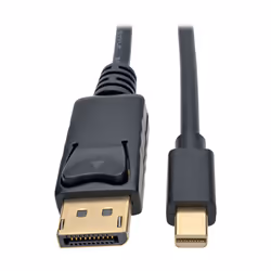 Tripp Lite P583-006-BK, 1,8 m, DisplayPort, Mini DisplayPort, Mâle, Mâle, 4096 x 2160 pixels