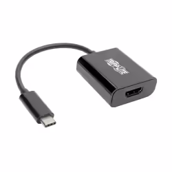 Tripp Lite U444-06N-HDB-AM, 0,15 m, HDMI Type A (Standard), USB Type-C, Mâle, Femelle, Droit