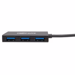 Tripp Lite U360-004-4A-AL hub & concentrateur USB 3.2 Gen 1 (3.1 Gen 1) Type-A 5000 Mbit/s Noir