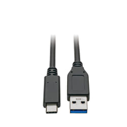Tripp Lite U428-C03-G2 câble USB 0,9 m USB 3.2 Gen 2 (3.1 Gen 2) USB A USB C Noir