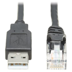 Tripp Lite U009-010-RJ45-X câble de réseau Noir 3,05 m
