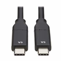 Tripp Lite U040-C2M-C-5A câble USB 2 m USB 2.0 USB C Noir