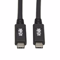 Tripp Lite U420-20N-G2-5A, 0,5 m, USB C, USB C, USB 3.2 Gen 2 (3.1 Gen 2), 10000 Mbit/s, Noir