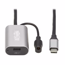 Tripp Lite U330-05M-C2C, 5 m, USB C, USB C, USB 3.2 Gen 1 (3.1 Gen 1), 5 Mbit/s, Noir, Gris