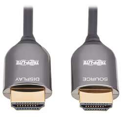 Tripp Lite P568F-15M-8K6, 15 m, HDMI Type A (Standard), HDMI Type A (Standard), Compatibilité 3D, Noir