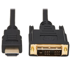 Tripp Lite P566AB-006 câble vidéo et adaptateur 1,83 m HDMI Type A (Standard) DVI-D Noir