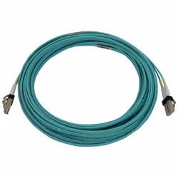 Tripp Lite N820X-10M câble de fibre optique LC OFNR OM3 Couleur aqua, Beige
