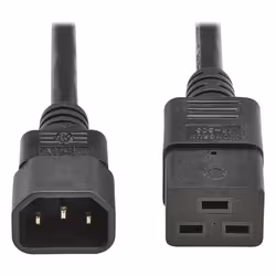 Eaton P047-02M-EU, 2 m, IEC C14, IEC C19, H05VV-F, 100-250 V, 10 A