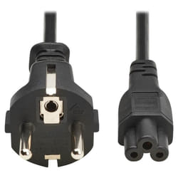 Eaton P058-02M-EU câble électrique Noir 2 m CEE7/4 Coupleur C5
