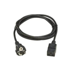 Eaton P050-2P5M-EU câble électrique Noir 2,5 m CEE7/7 IEC C19