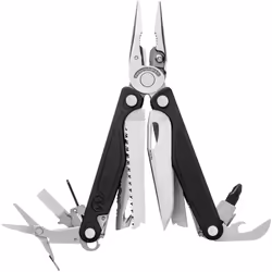 Leatherman Charge+, Aluminium, Acier inoxydable, Noir, Acier inoxydable, 100 mm, 235 g, 7,37 cm