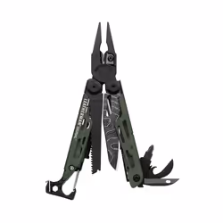 Leatherman Topo Signal, Noir, Vert, 38 mm, 114,3 mm, 16 mm, 212,6 g, 6,93 cm