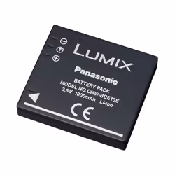 Panasonic DMW-BCE10, 1000 mAh, 3,6 V, Lithium-Ion (Li-Ion)