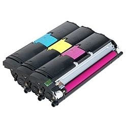 Konica Minolta 1710595-001 Cartouche de toner 3 pièce(s) Original Cyan, Magenta, Jaune