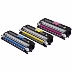 Konica Minolta Toner Value Kit, 2500 pages, Cyan, Magenta, Jaune