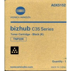 Konica Minolta TNP22K Cartouche de toner 1 pièce(s) Original Noir