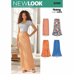 New Look NL Patron de Couture Jupe Longue 22 x 15 cm - 6288