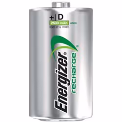 Energizer NH50BP-2, 2500 mAh, 1,2 V, Hybrides nickel-métal (NiMH)