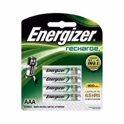 Energizer NH12BP4, 900 mAh, 1,2 V, Hybrides nickel-métal (NiMH)