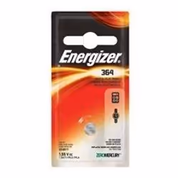 Energizer 364, Batterie à usage unique, SR60, Argent-Oxide (S), 1,55 V, 1 pièce(s), 18 mAh