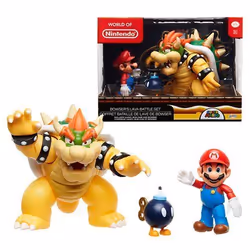 Coffret Nintendo Diorama Mario et Bowser