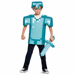 Déguisement armure Minecraft enfant