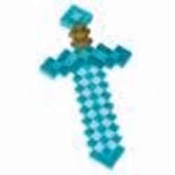 Epée Diamant Minecraft - Half Moon Bay Bbq - Blanc/Bleu/Marron - Adulte