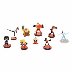 JAKKS Pacific Indestructibles 2 - Assortiment Figurine 5Cm Boîte Mystère, 4 an(s), Les Incroyables, Rouge, Multicolore