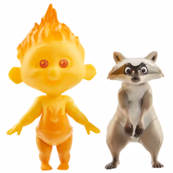 JAKKS Pacific Indestructibles 2 - Figurines Value Jack Jack & Raton Laveur