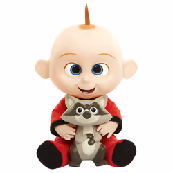 JAKKS Pacific Indestructibles 2 - Jack Jack Bébé Attaque, 3 an(s), Garçon/Fille, Effets lumineux, Rouge, Multicolore