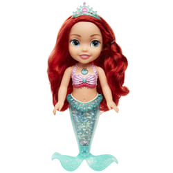 JAKKS Pacific Disney Princesses - Poupée De Bain Ariel Lumineuse & Chantante 38 Cm