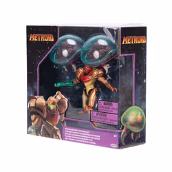 Nintendo Metroid Prime – Coffret figurines d’action Samus Chasseuse de primes 6,3 cm, produit officiel par , inclut la figurine de Samus et deux figurines d’aliens, emballage collector - Vue supplémentaire 3