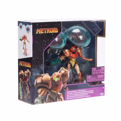 Nintendo Metroid Prime – Coffret figurines d’action Samus Chasseuse de primes 6,3 cm, produit officiel par , inclut la figurine de Samus et deux figurines d’aliens, emballage collector - Vue supplémentaire 4