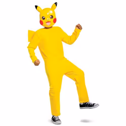 Pokemon Pikachu carnaval costume jaune déguisement 137-149 cm (10-12 ans)