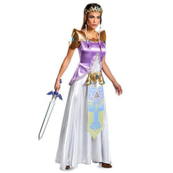 Déguisement princesse Zelda deluxe femme
