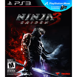Tecmo Ninja Gaiden 3, PS3, PlayStation 3, Mode Multiplayer, M (Mature)