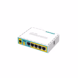 Mikrotik hEX PoE lite, Ethernet WAN, Fast Ethernet, Blanc