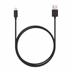 Veho Apple Lightning Cable - 20cm/0.7ft, 0,2 m, Lightning, USB A, Mâle, Mâle, Noir