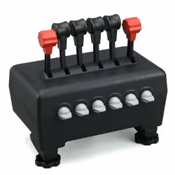 CH Products 300-133, Joystick, Avec fil, 2,13 m, Windows 98, ME, 2000, XP, XP 64bit, Vista Mac OSX