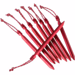 MSR GROUNDHOG, Tent stake(s), Aluminium, Rouge, Corée du sud, 190 mm, 13 g