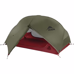 Tente double toit 2 personnes - MSR Hubba Hubba NX verte - Légère et spacieuse