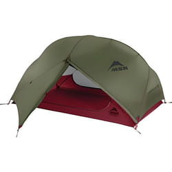 Tente double toit 2 personnes - MSR Hubba Hubba NX verte - Légère et spacieuse