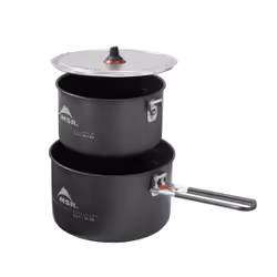 MSR 13232, Ensemble théière, Aluminium, Acier inoxydable, 2,5 L, Gris, Aluminium, Vitrocéramique